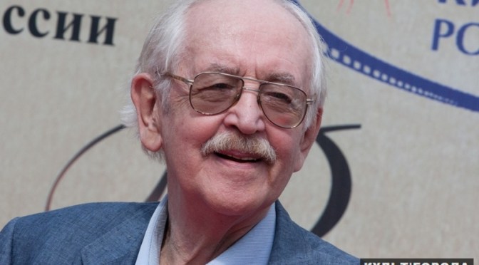 Василий Ливанов получил памятную звезду на аллее «Мосфильма»