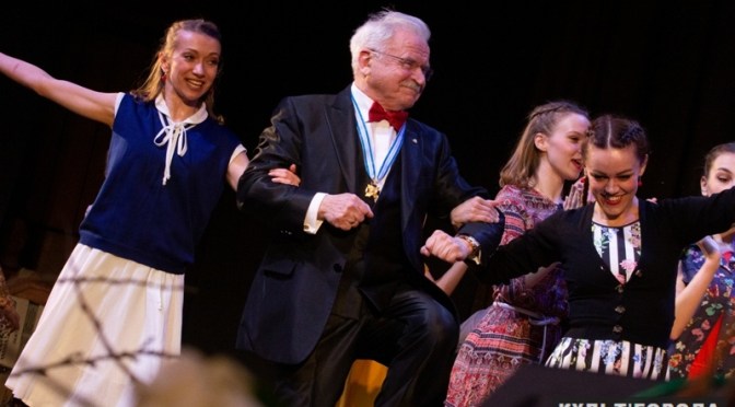 Сергей Никоненко отпраздновал юбилей в кругу друзей