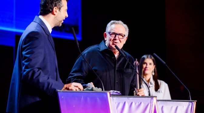 Юрий Стоянов и Юлия Пересильд стали лауреатами Национальной премии в области веб-индустрии